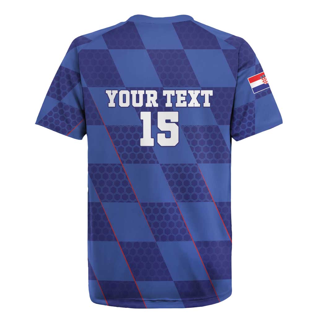 Custom Croatia Football Rugby Jersey Come On Vatreni - Wonder Print Shop