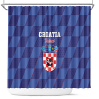 Croatia Football Shower Curtain Come On Vatreni - Wonder Print Shop