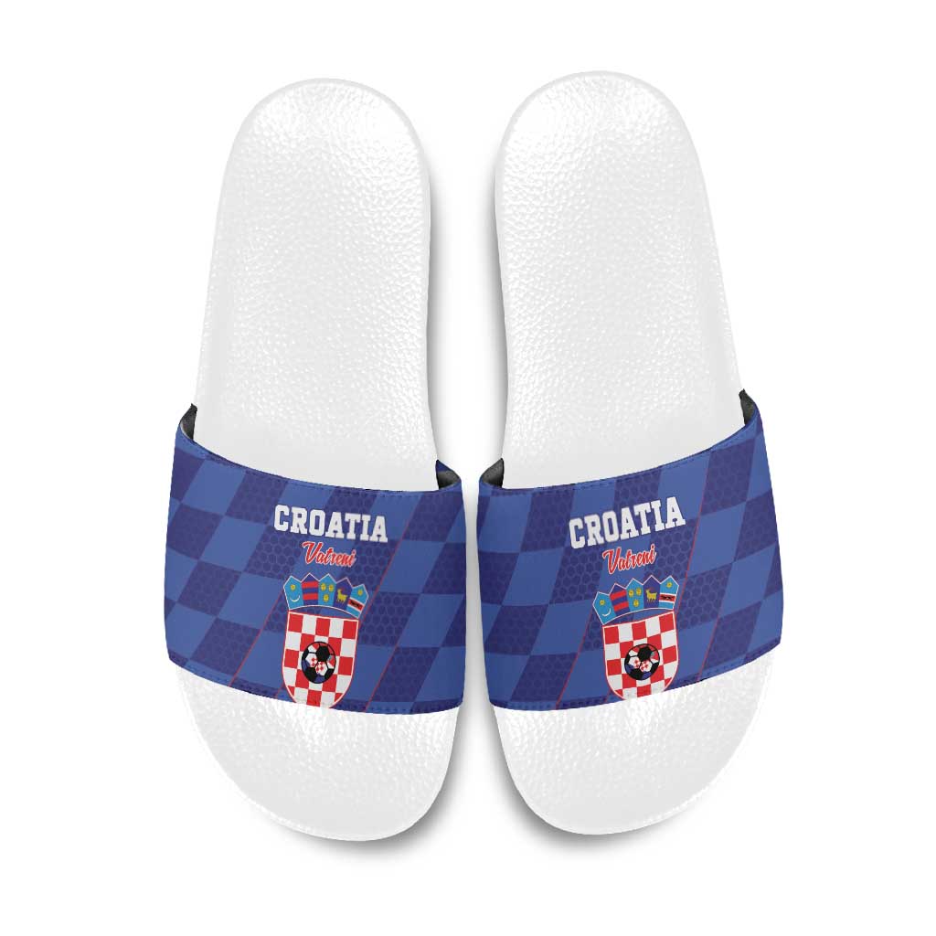 Croatia Football Slide Sandals Come On Vatreni - Wonder Print Shop