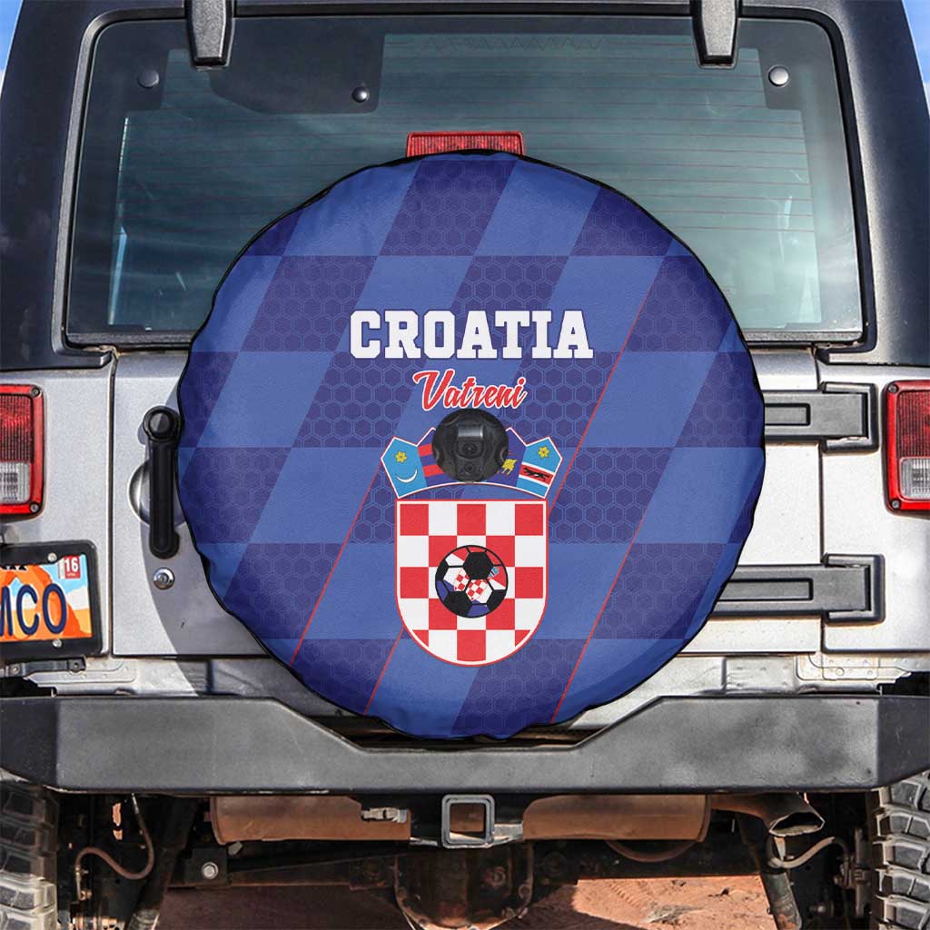 Croatia Football Spare Tire Cover Come On Vatreni - Wonder Print Shop