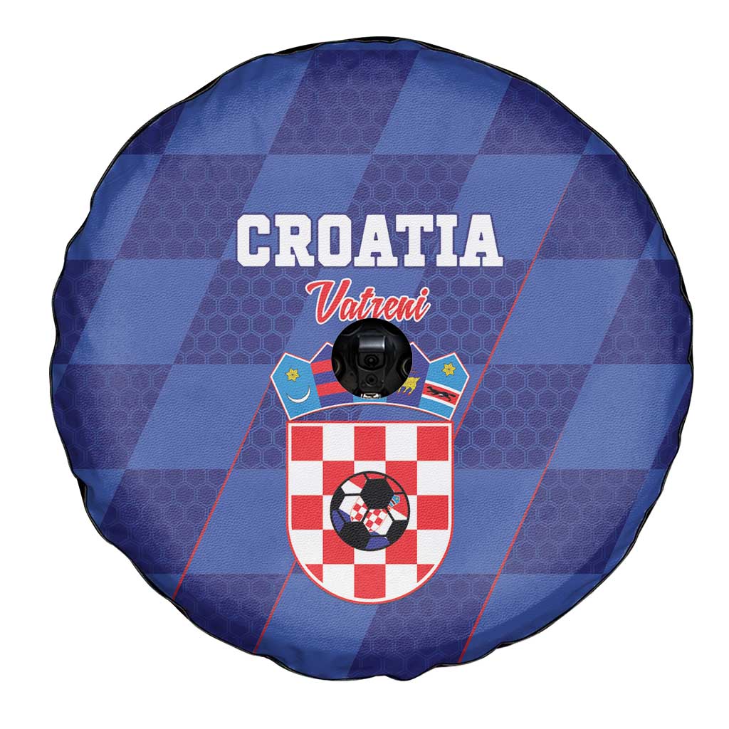 Croatia Football Spare Tire Cover Come On Vatreni - Wonder Print Shop