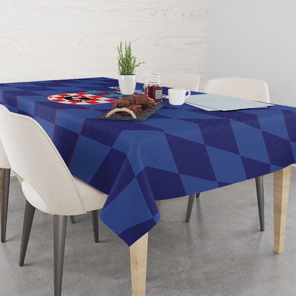 Croatia Football Tablecloth Come On Vatreni - Wonder Print Shop