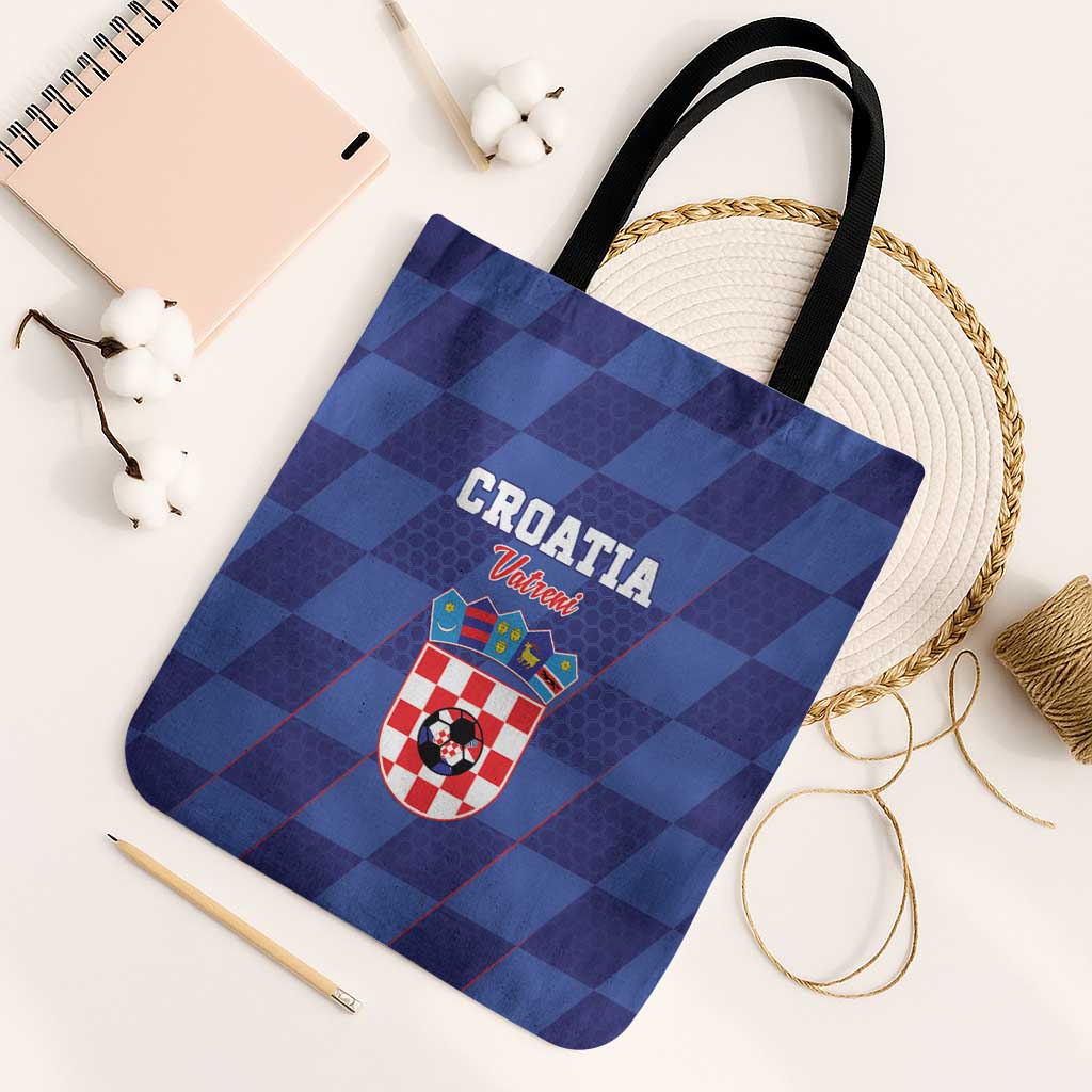 Croatia Football Tote Bag Come On Vatreni - Wonder Print Shop