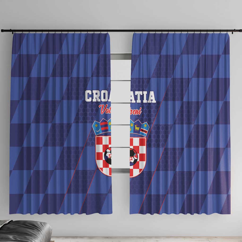 Croatia Football Window Curtain Come On Vatreni - Wonder Print Shop