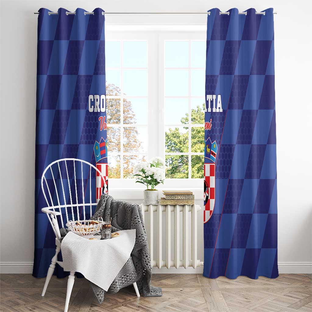 Croatia Football Window Curtain Come On Vatreni - Wonder Print Shop