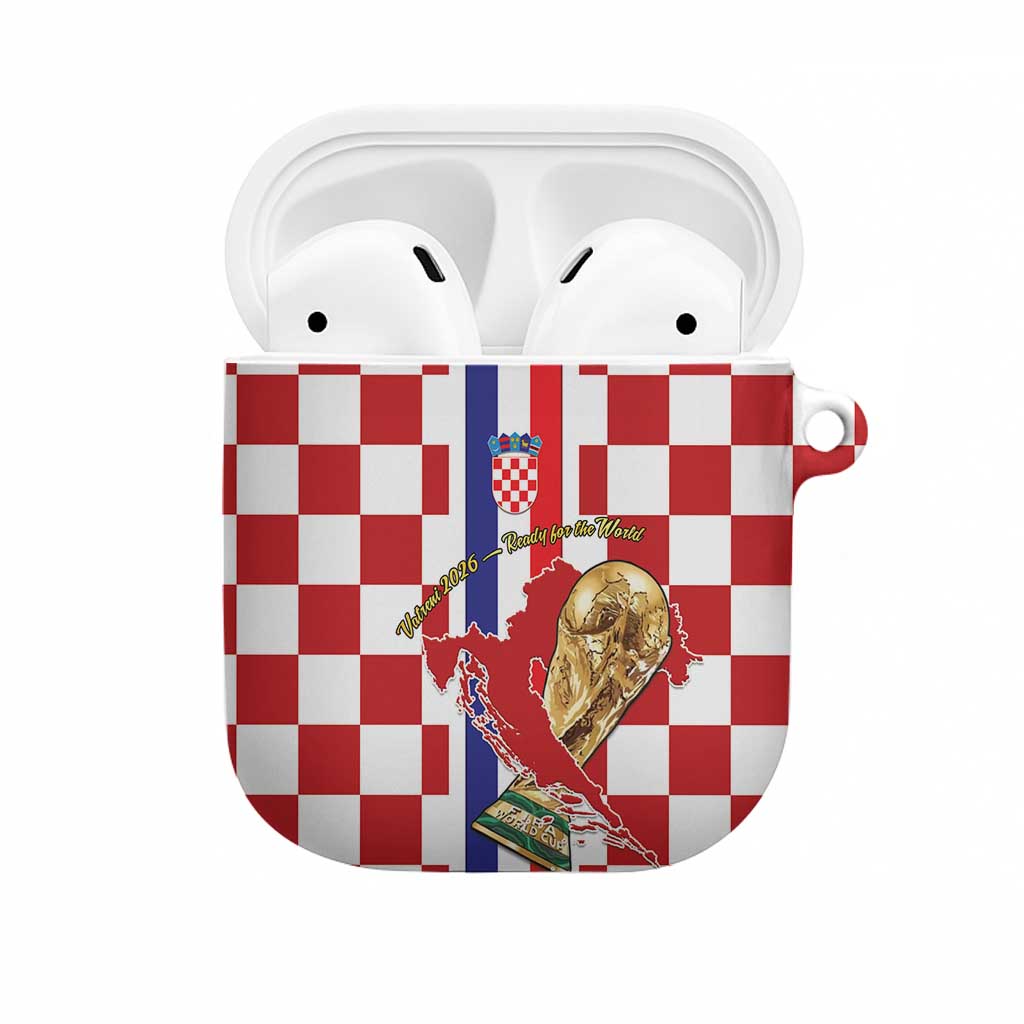 Croatia Football AirPods Case Vatreni 2026 Ready For The World - Wonder Print Shop