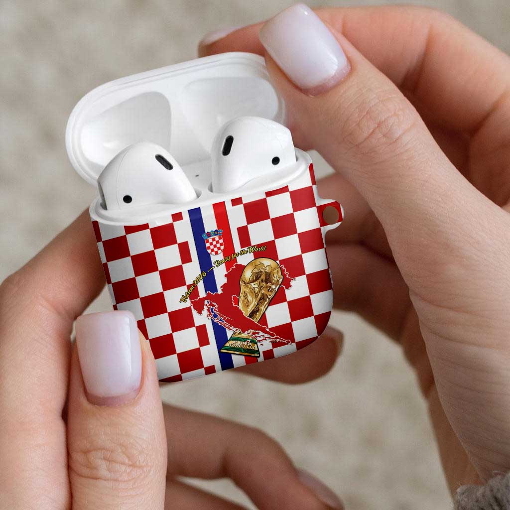Croatia Football AirPods Case Vatreni 2026 Ready For The World - Wonder Print Shop