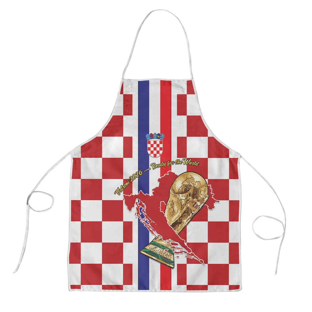 Croatia Football Apron Vatreni 2026 Ready For The World - Wonder Print Shop