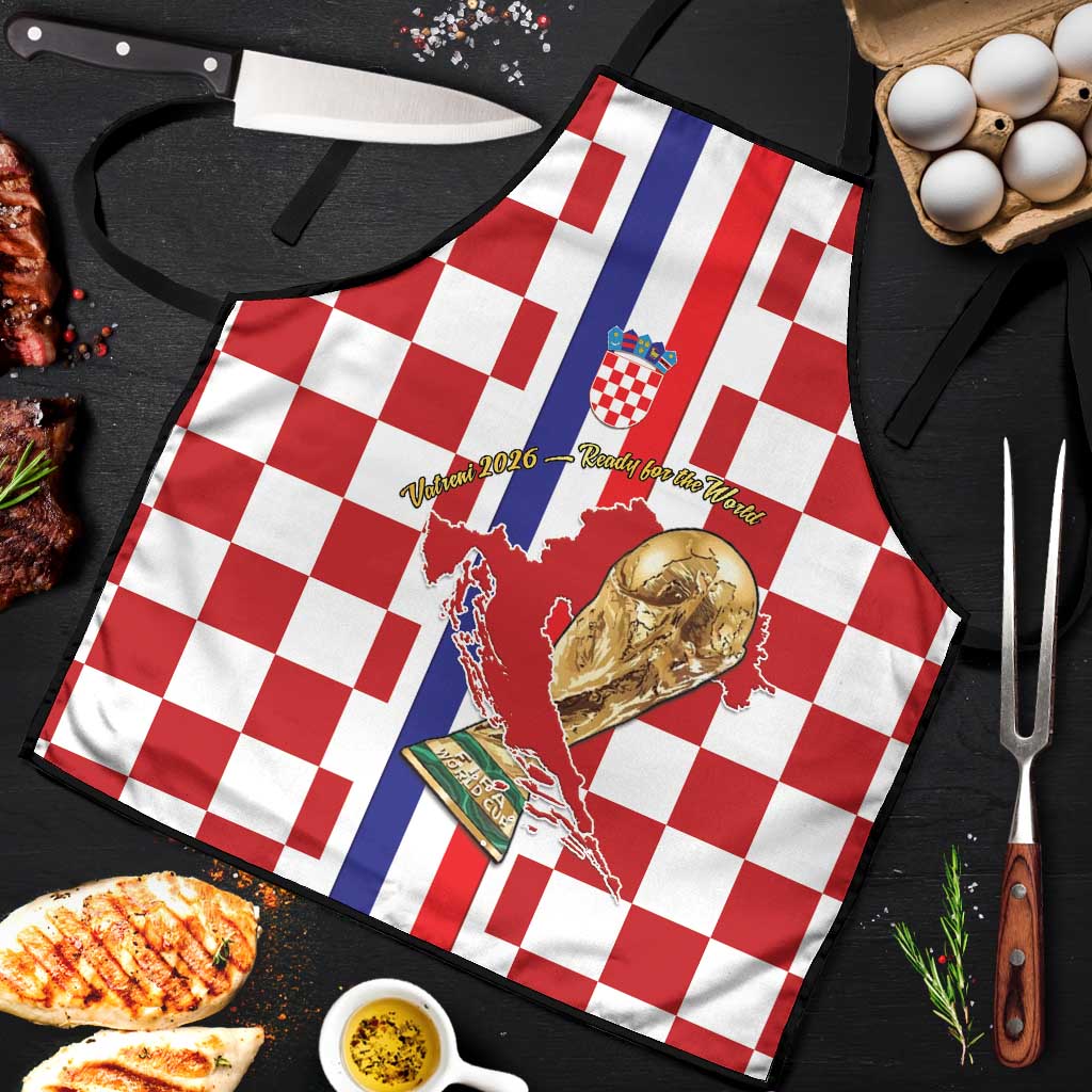 Croatia Football Apron Vatreni 2026 Ready For The World - Wonder Print Shop