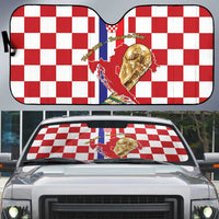 Croatia Football Auto Sun Shade Vatreni 2026 Ready For The World - Wonder Print Shop