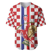 Custom Croatia Football Baseball Jersey Vatreni 2026 Ready For The World - Wonder Print Shop