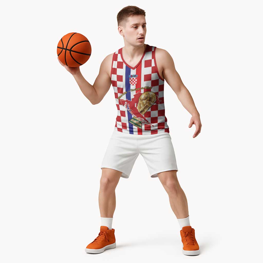 Custom Croatia Football Basketball Jersey Vatreni 2026 Ready For The World - Wonder Print Shop