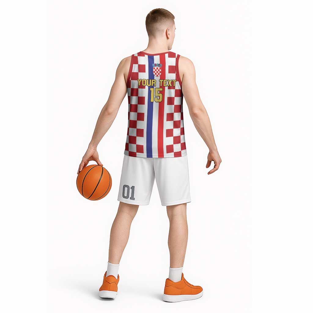 Custom Croatia Football Basketball Jersey Vatreni 2026 Ready For The World - Wonder Print Shop