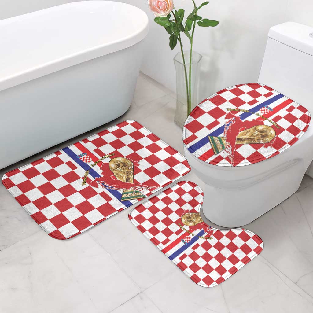 Croatia Football Bathroom Set Vatreni 2026 Ready For The World - Wonder Print Shop