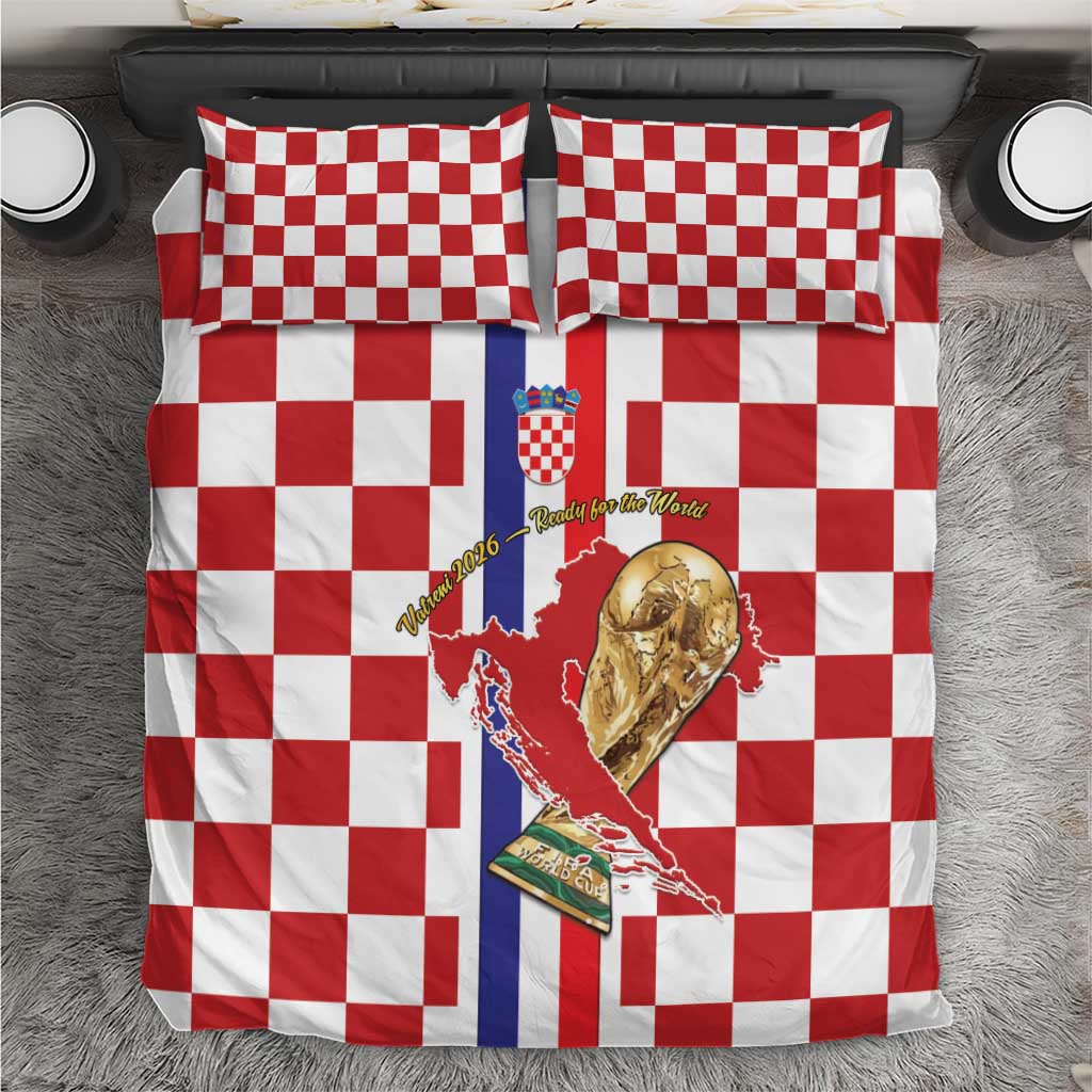 Croatia Football Bedding Set Vatreni 2026 Ready For The World - Wonder Print Shop