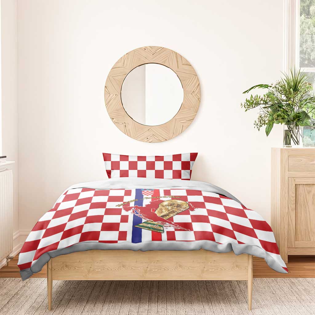 Croatia Football Bedding Set Vatreni 2026 Ready For The World - Wonder Print Shop