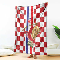 Croatia Football Blanket Vatreni 2026 Ready For The World - Wonder Print Shop