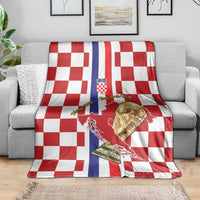 Croatia Football Blanket Vatreni 2026 Ready For The World - Wonder Print Shop