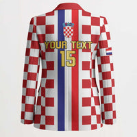 Custom Croatia Football Blazer Vatreni 2026 Ready For The World - Wonder Print Shop