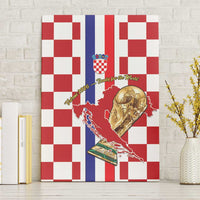 Croatia Football Canvas Wall Art Vatreni 2026 Ready For The World - Wonder Print Shop