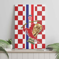 Croatia Football Canvas Wall Art Vatreni 2026 Ready For The World - Wonder Print Shop