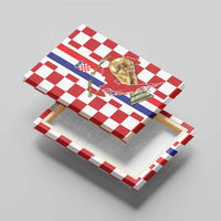 Croatia Football Canvas Wall Art Vatreni 2026 Ready For The World - Wonder Print Shop