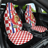 Croatia Football Car Seat Cover Vatreni 2026 Ready For The World - Wonder Print Shop