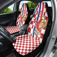 Croatia Football Car Seat Cover Vatreni 2026 Ready For The World - Wonder Print Shop