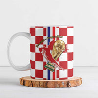 Custom Croatia Football Ceramic Mug Vatreni 2026 Ready For The World - Wonder Print Shop