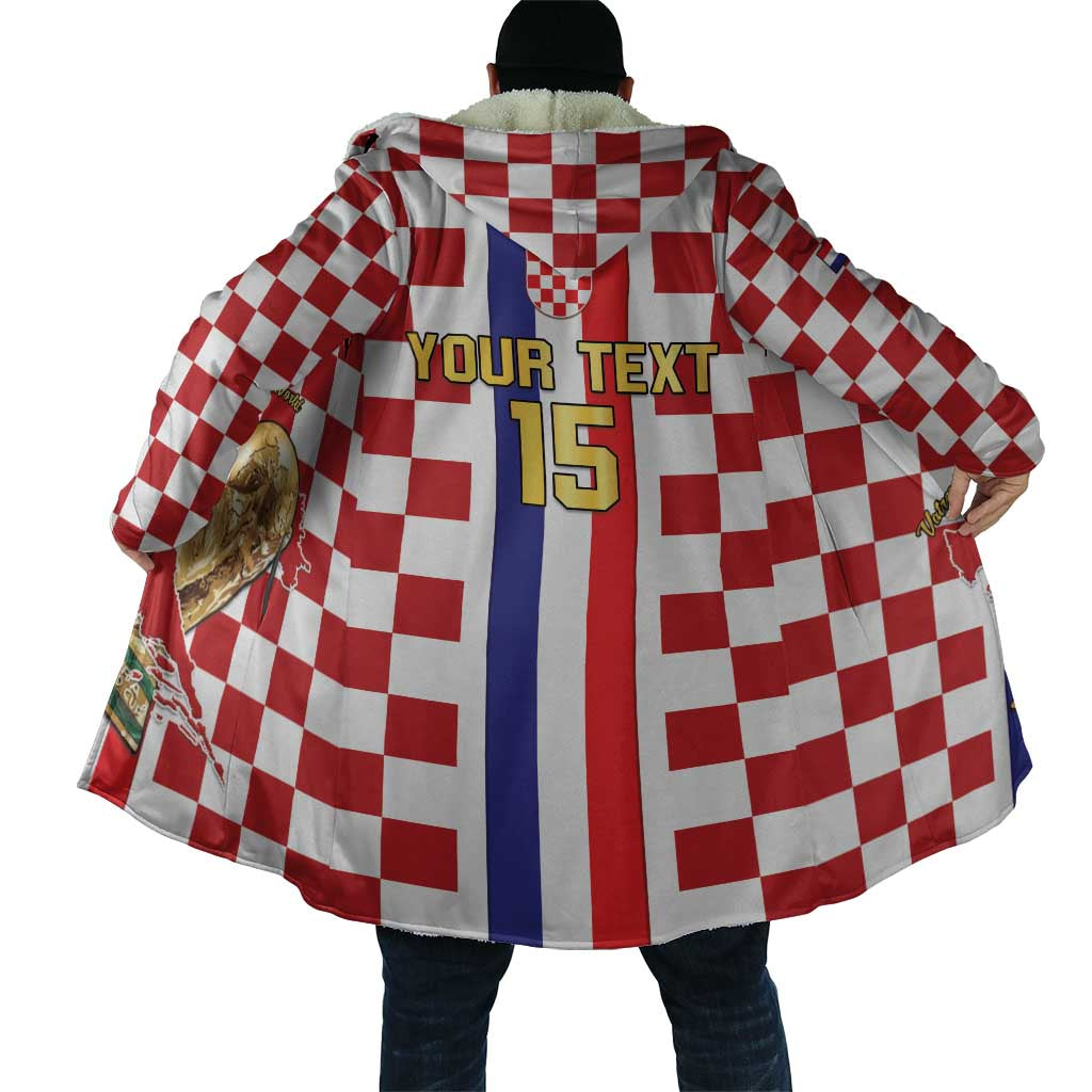 Custom Croatia Football Cloak Vatreni 2026 Ready For The World - Wonder Print Shop