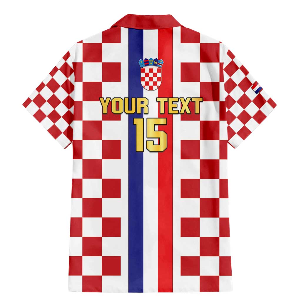 Custom Croatia Football Family Matching Mermaid Dress and Hawaiian Shirt Vatreni 2026 Ready For The World - Wonder Print Shop