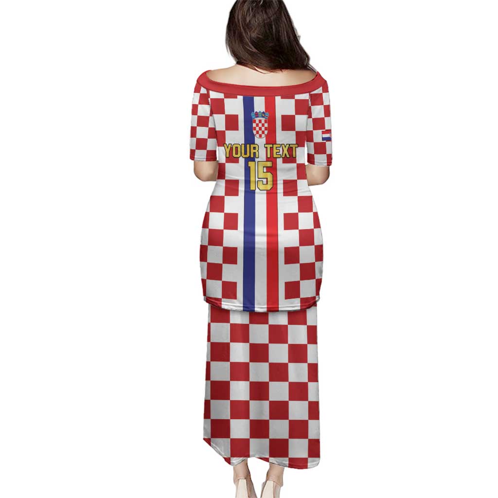 Custom Croatia Football Family Matching Puletasi and Hawaiian Shirt Vatreni 2026 Ready For The World - Wonder Print Shop