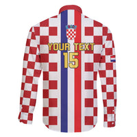 Custom Croatia Football Family Matching Short Sleeve Bodycon Dress and Hawaiian Shirt Vatreni 2026 Ready For The World - Wonder Print Shop