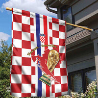 Croatia Football Garden Flag Vatreni 2026 Ready For The World - Wonder Print Shop