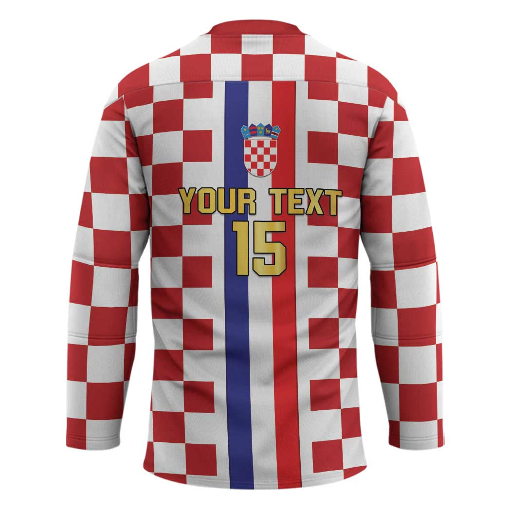 Custom Croatia Football Hockey Jersey Vatreni 2026 Ready For The World - Wonder Print Shop