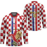 Custom Croatia Football Hockey Jersey Vatreni 2026 Ready For The World - Wonder Print Shop