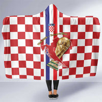 Croatia Football Hooded Blanket Vatreni 2026 Ready For The World - Wonder Print Shop