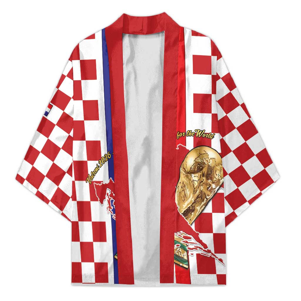 Custom Croatia Football Kimono Vatreni 2026 Ready For The World - Wonder Print Shop