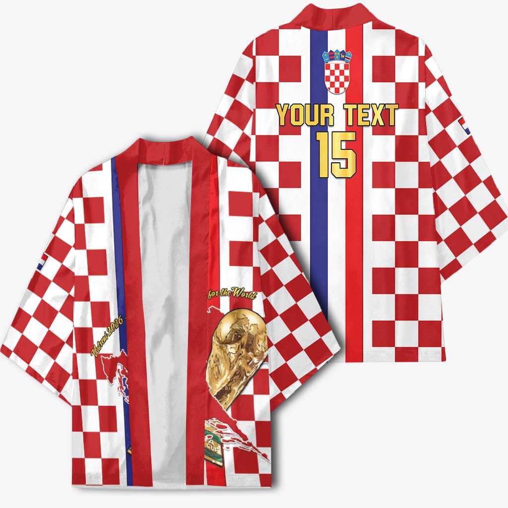 Custom Croatia Football Kimono Vatreni 2026 Ready For The World - Wonder Print Shop