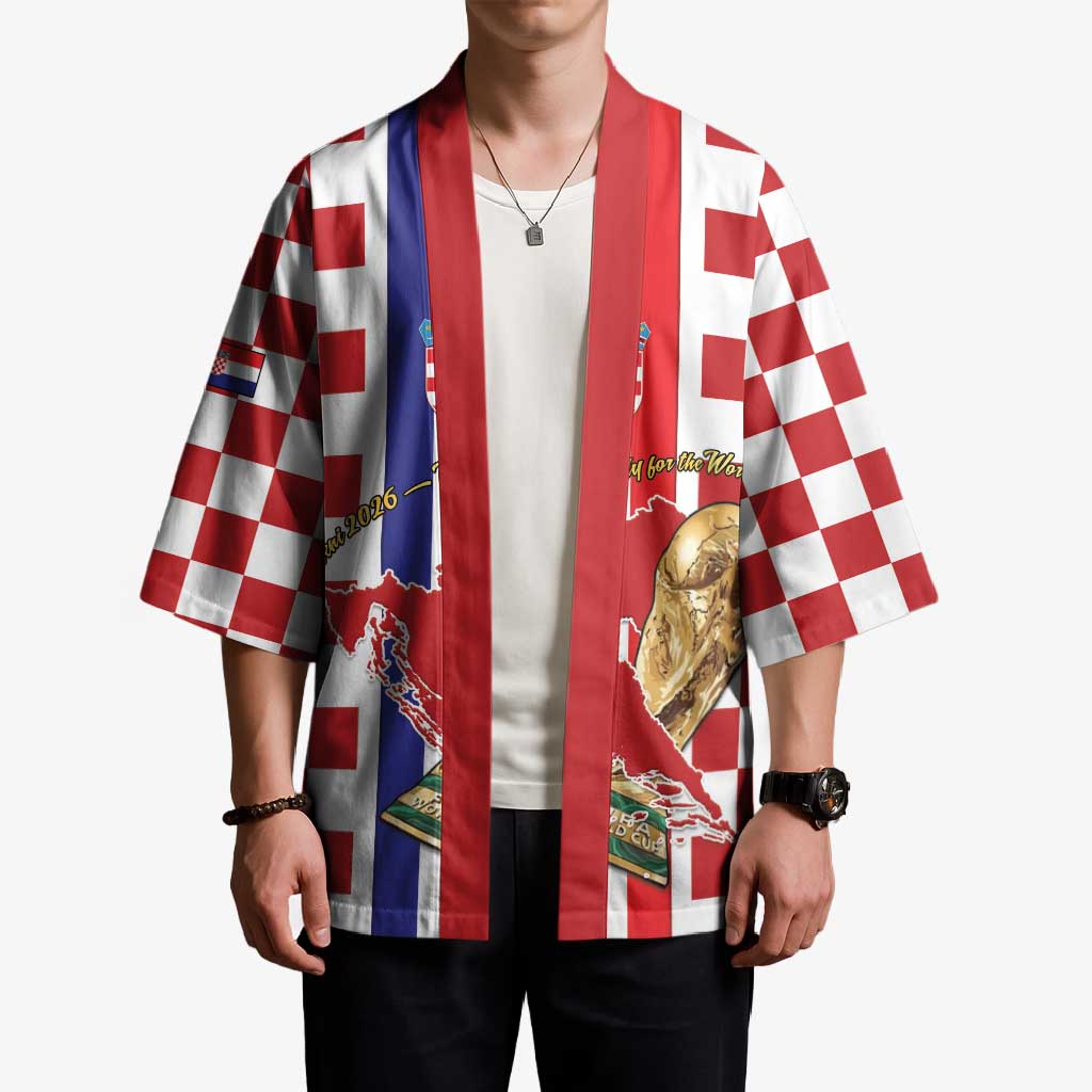 Custom Croatia Football Kimono Vatreni 2026 Ready For The World - Wonder Print Shop