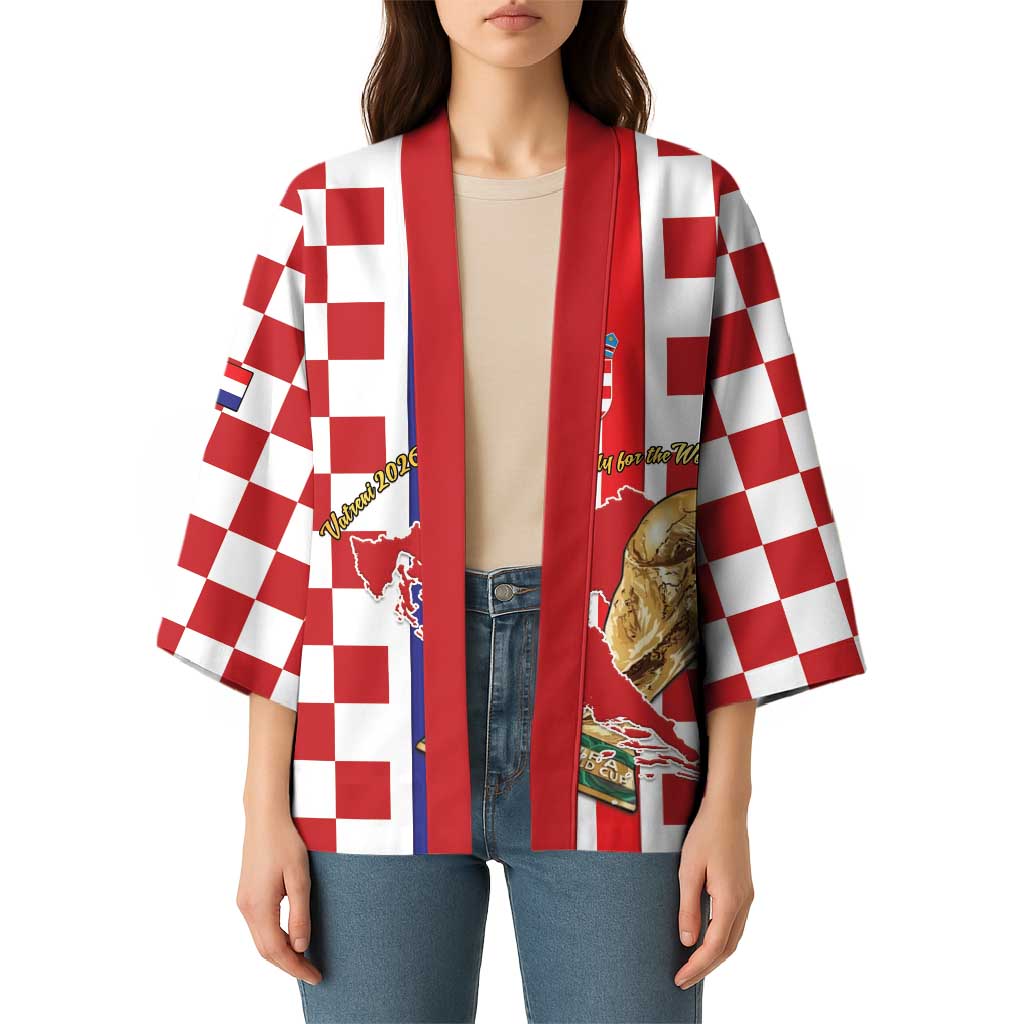 Custom Croatia Football Kimono Vatreni 2026 Ready For The World - Wonder Print Shop