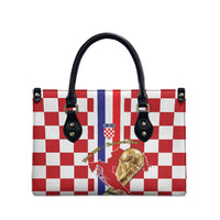 Croatia Football Leather Bag Vatreni 2026 Ready For The World - Wonder Print Shop
