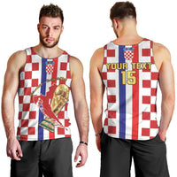 Custom Croatia Football Men Tank Top Vatreni 2026 Ready For The World - Wonder Print Shop