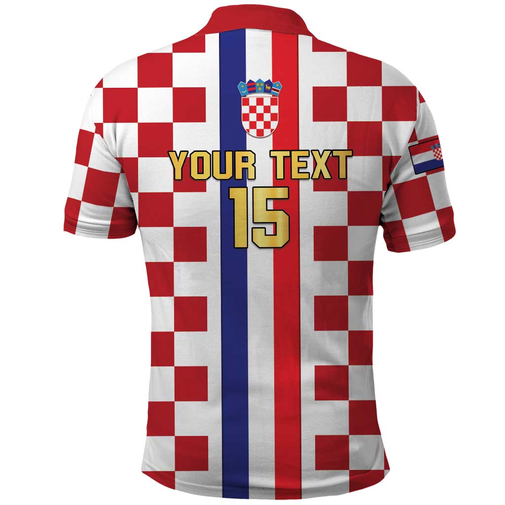 Custom Croatia Football Polo Shirt Vatreni 2026 Ready For The World - Wonder Print Shop