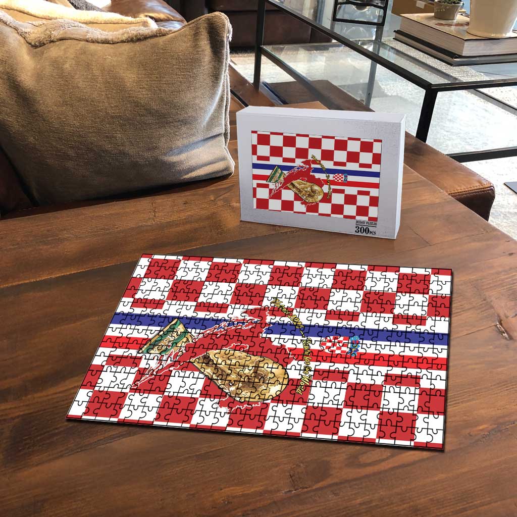 Croatia Football Puzzle Vatreni 2026 Ready For The World - Wonder Print Shop