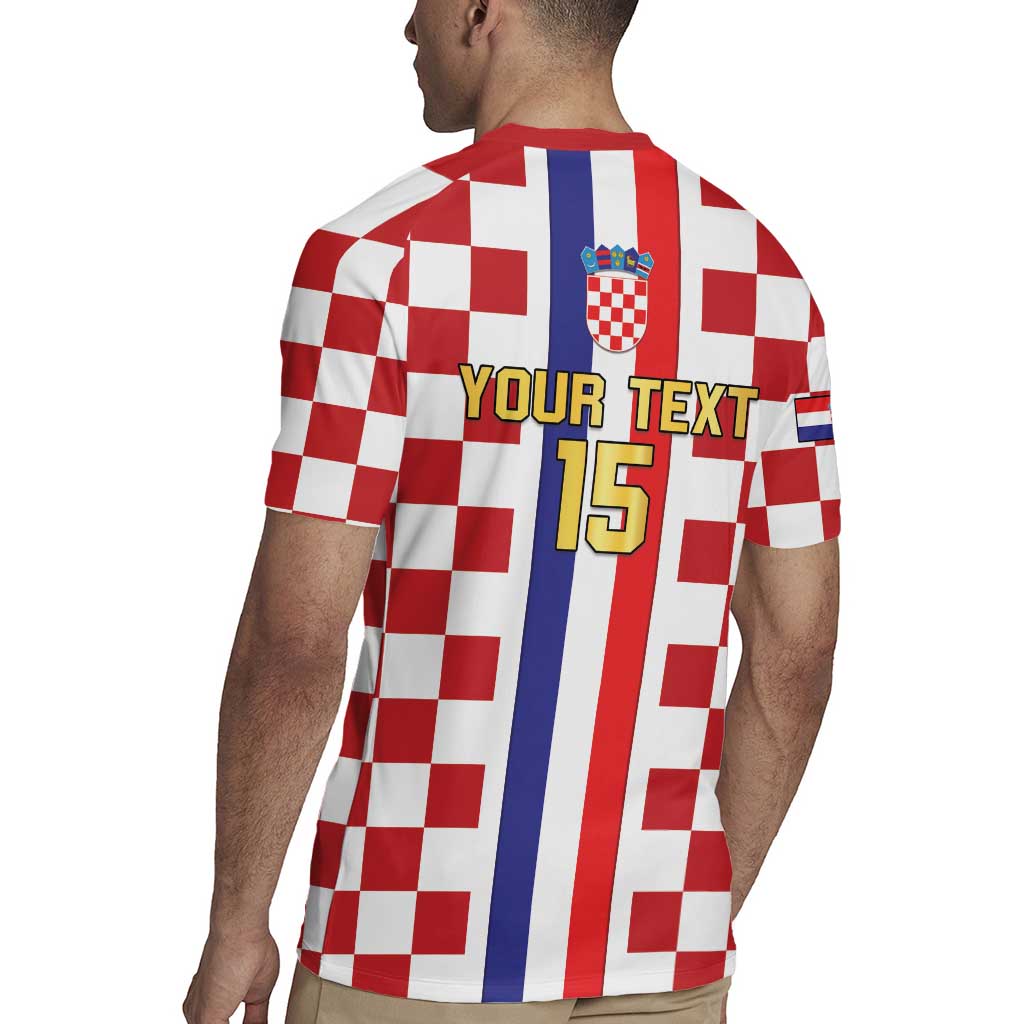 Custom Croatia Football Rugby Jersey Vatreni 2026 Ready For The World - Wonder Print Shop