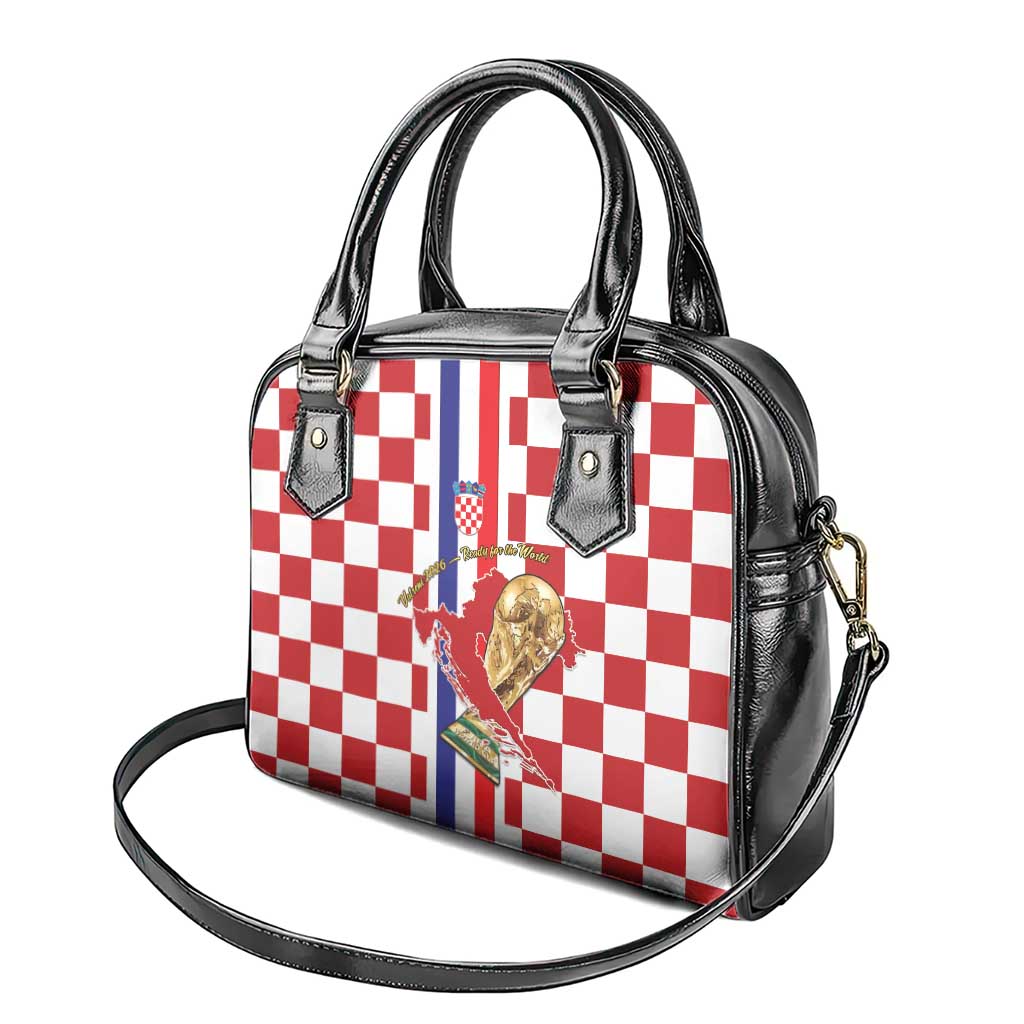 Croatia Football Shoulder Handbag Vatreni 2026 Ready For The World - Wonder Print Shop