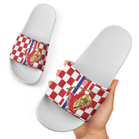 Croatia Football Slide Sandals Vatreni 2026 Ready For The World - Wonder Print Shop