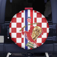 Croatia Football Spare Tire Cover Vatreni 2026 Ready For The World - Wonder Print Shop