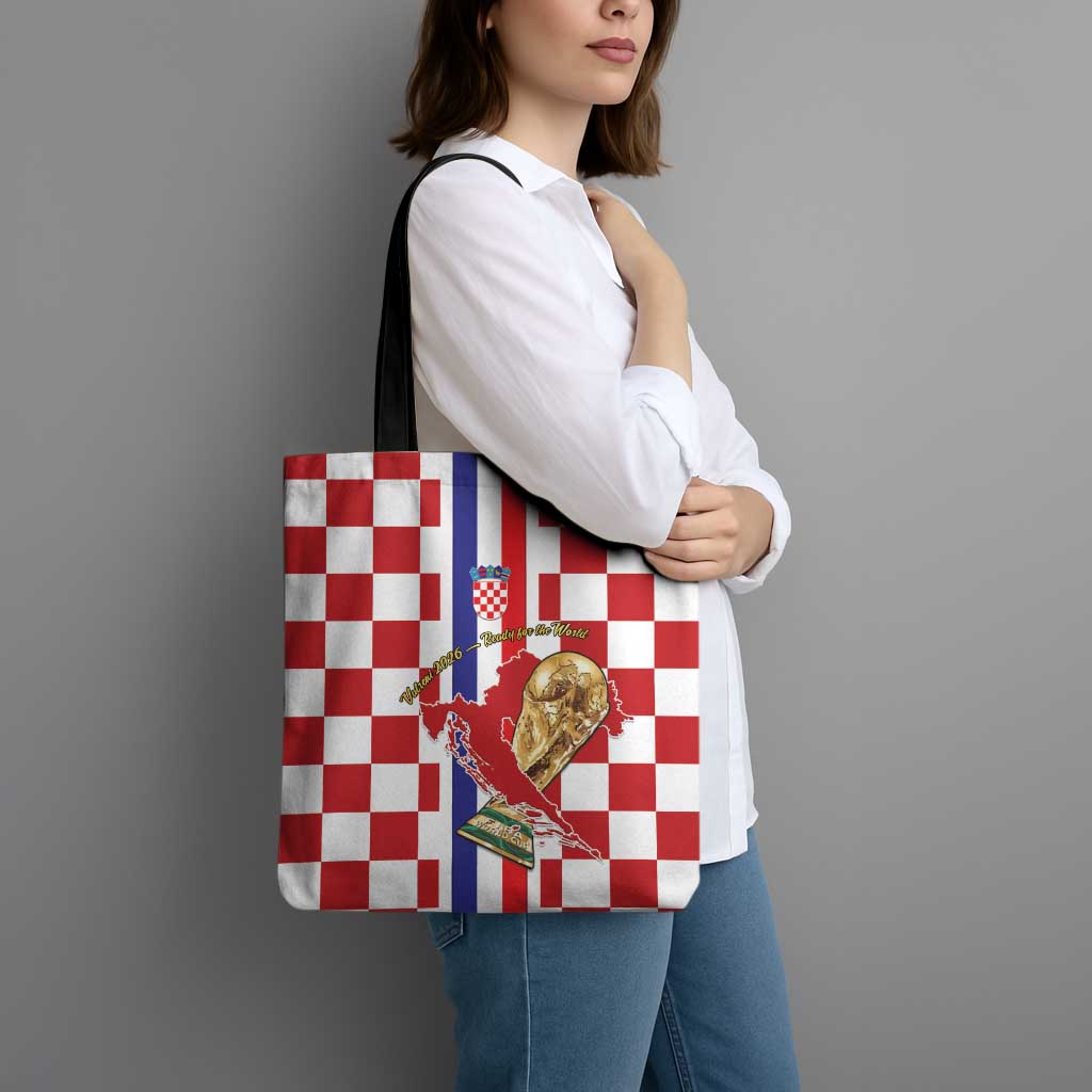 Croatia Football Tote Bag Vatreni 2026 Ready For The World - Wonder Print Shop